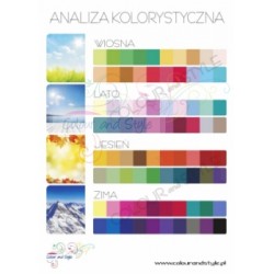 PLAKAT 4 pory roku KOLORY - nowa wersja