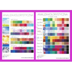 Zestaw 2 PLAKATÓW (4 i 12 typów urody)