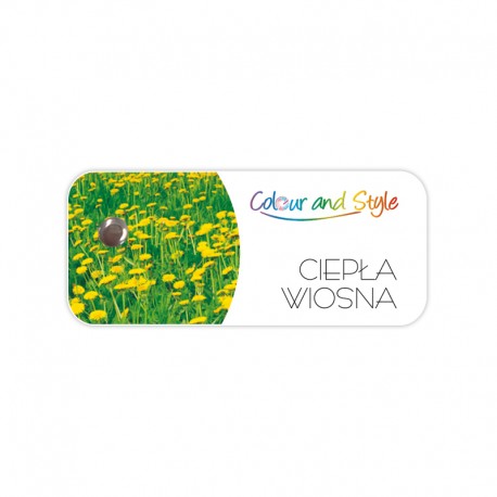 WACHLARZ KOLORÓW CIEPŁA WIOSNA